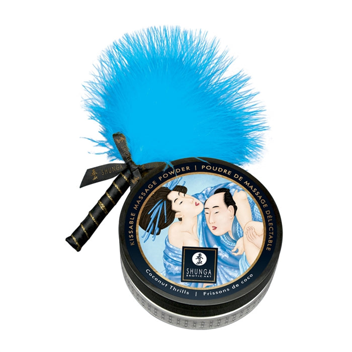 SHUNGA POUDRE DE MASSAGE FRISSON DE COCO