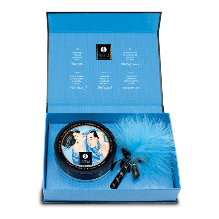 SHUNGA POUDRE DE MASSAGE FRISSON DE COCO