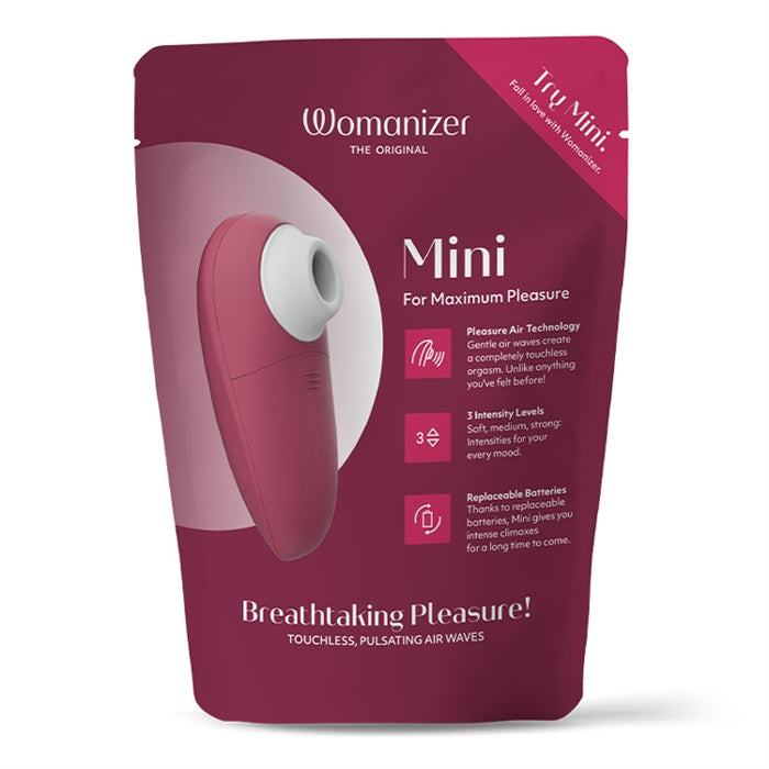 MINI WOMANIZER - ROUGE VIN