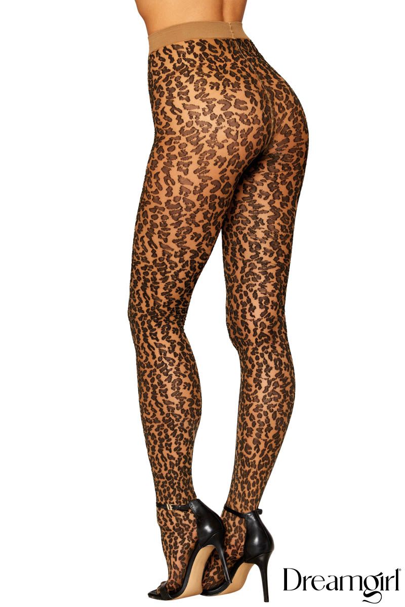BAS CULOTTE LÉOPARD