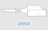 VACUUM-LOCK DILDO -  KEON ACCESSORY - KIIROO