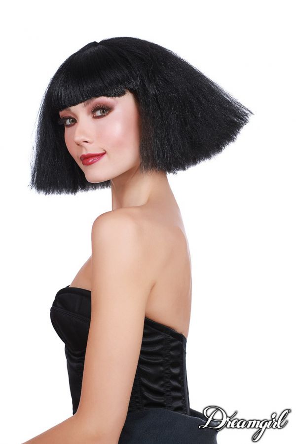 PERRUQUE CRIMPED WEDGE BOB WIG - DREAMGIRL