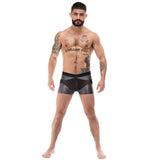 IRON CLAD- GRIS/NOIR- SHORT -MALE POWER