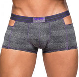 HEATHER HAZE CUTOUT SHORT