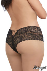 SHORT OUVERT À LACETS - QUEEN SIZE - DREAMGIRL -