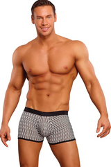 MINI POUCH SHORT WAVE WHITE/BLACK XLARGE