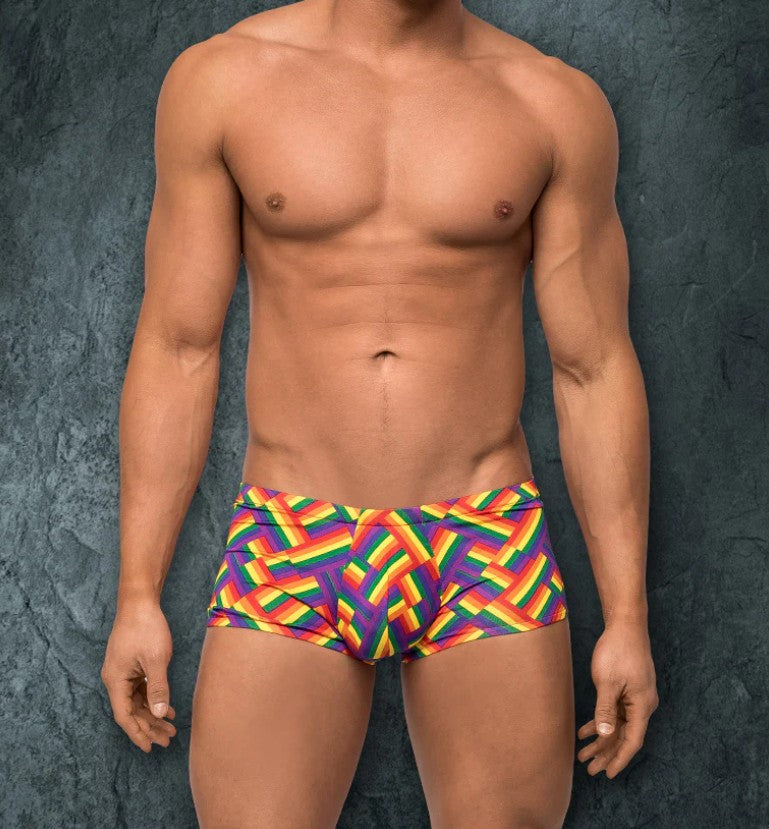 MINI SHORT PRIDE FEST PRINT - MEDIUM - MALE POWER