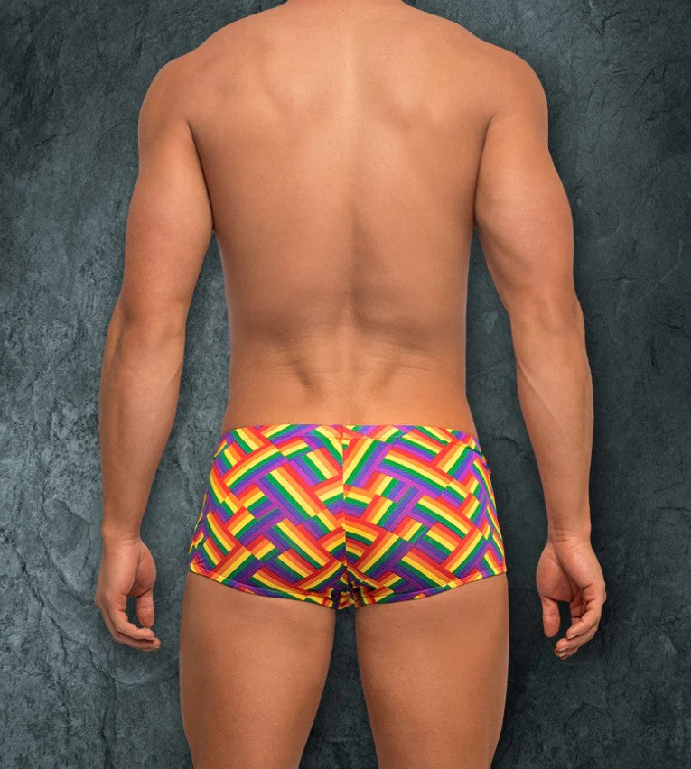 MINI SHORT PRIDE FEST PRINT - MEDIUM - MALE POWER