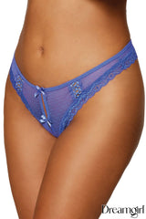 CULOTTE OUVERTE MESH À POIS - DREAMGIRL