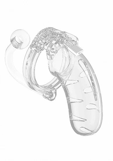 MANCAGE - MODEL 11 - CHASITY - 4.5" - CAGE WITH PLUG