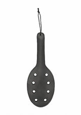 PAIN - SADDLE LEATHER PADDLE WITH 8 HOLES