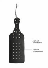 STUDDED PADDLE- BLACK