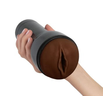 MASTURBATEUR - FEEL STROKER - DARK BROWN VULVE - KIIROO