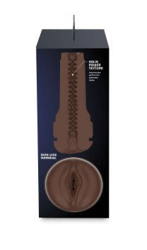 MASTURBATEUR - FEEL STROKER - DARK BROWN VULVE - KIIROO