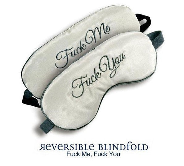 REVERSIBLE BANDEAU FUCK YOU- FUCK ME