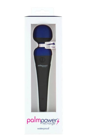 PALMPOWER VIBRATEUR MIRCO - BLEU - SANS FIL - RECHARGEABLE