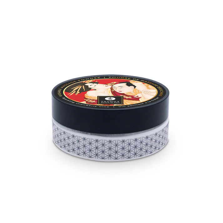 SHUNGA POUDRE DE MASSAGE VIN PÉTILLANT FRAISE