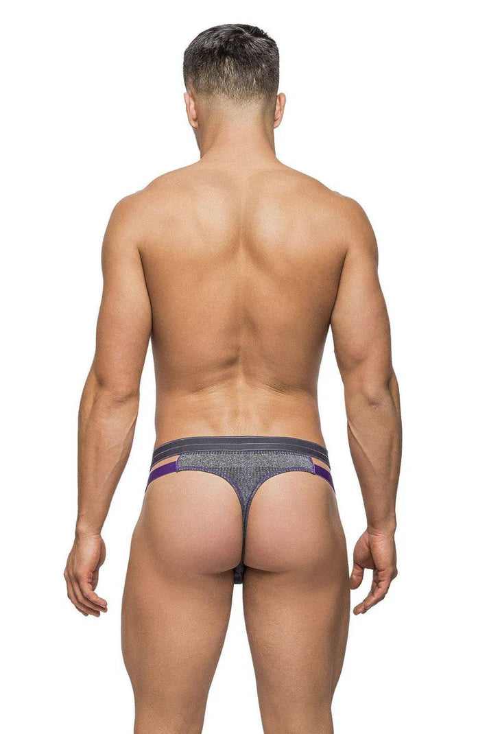 HEATHER HAZE/ GRIS/ CUTOUT JOCK - MALE POWER