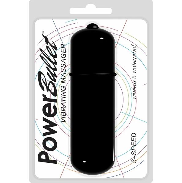 50216 VIBRATEUR POWER BULLET NOIR 6 POUCES