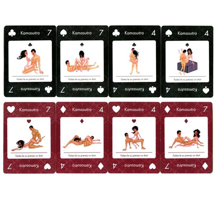 52 NUANCES D'OR CARTES FRANÇAIS