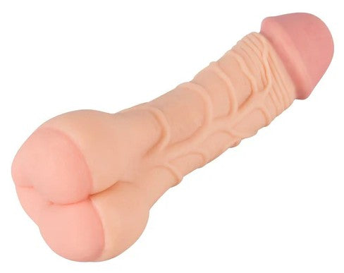 NATURE SKIN 2IN1 EXTENTION + MASTURBATOR ASS