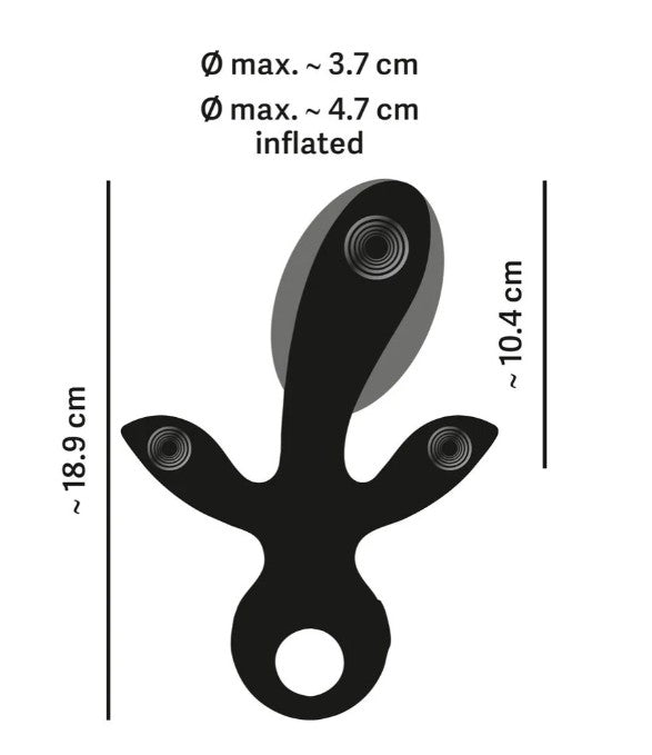 ETERNAL INFLATABLE TRIPLE VIBRATOR