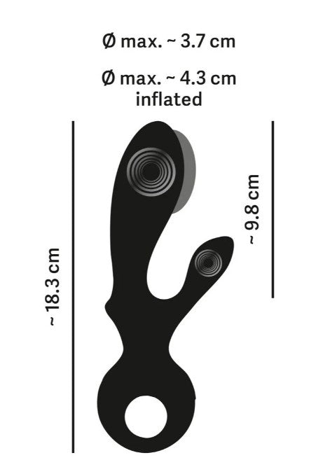 ETERNAL INFLATABLE RABBIT VIBRATOR