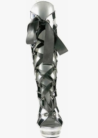 6''METALLIC CALF BOOT - ELLIE SHOES