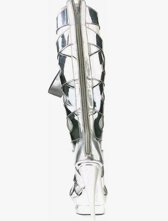 6''METALLIC CALF BOOT - ELLIE SHOES