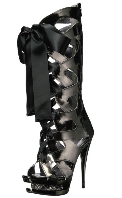 6''METALLIC CALF BOOT - ELLIE SHOES