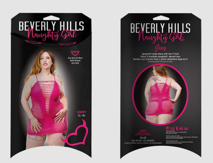 ROBE CROISER AVANT & FESSE-ROSE - BEVERLY