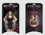 ROBE OUVERT HANCHE & DOS - NOIRE - BEVERLY
