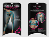 LEGGING FISHNET-TURQUOISE-BEVERLY