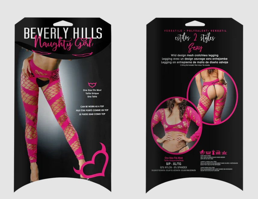 LEGGING SEXY EXOTIC-PINK-BEVERLY