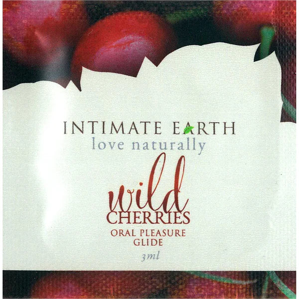 LUBRIFIANT CERISES SAUVAGES - 3 ML - INTIMATE EARTH