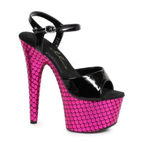 7 POUCES SANDALE FUSHIA - Ellie Shoes