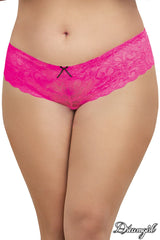 BODYSHORT EN DENTELLE FOURCHE OUVERTE - QUEEN - DREAMGIRL