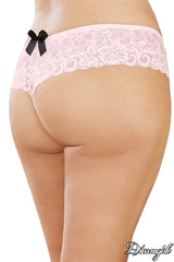 BODYSHORT EN DENTELLE FOURCHE OUVERTE - QUEEN - DREAMGIRL