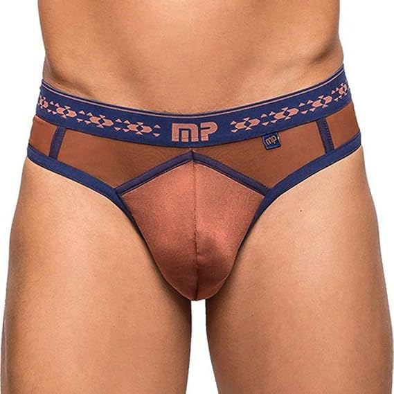 TERRACOTA/ ORANGE/ PANEL THONG - MALE POWER