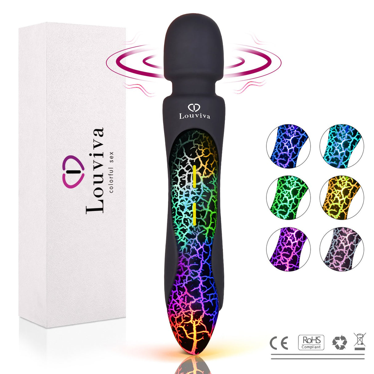 VIBRATEUR MICRO AU LED - LOUVIVA