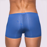 SEAMLESS SLEEK / BLEU/ SHORT - MALE POWER