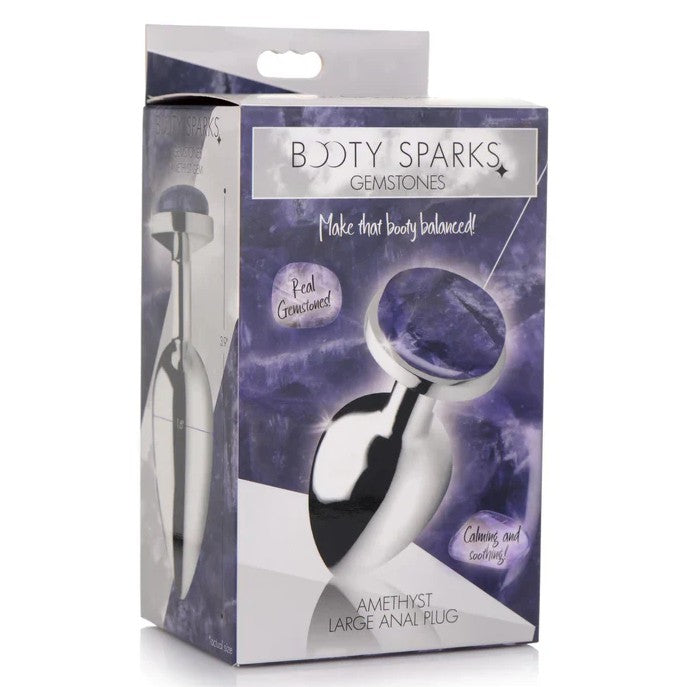 AMETHYST GEM LARGE ANAL PLUG