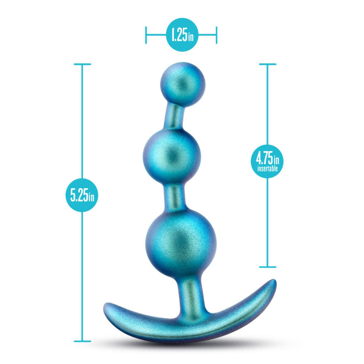 ANAL ADVENTURE - GAMMA PLUG - NEPTUNE TEAL