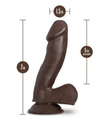 AU NATUREL TROY 6" CHOCOLATE