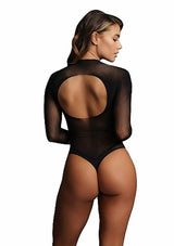 SHORT SLEEVE TEDDY-BLACK -LE DESIR