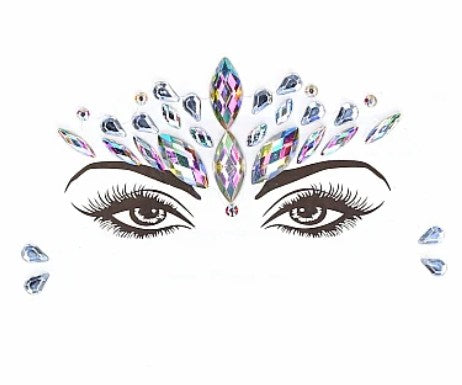 LE DESIR - DAZZLING CROWNED FACE BLING STICKER