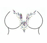DAZZLING DEEP-V CLEAVAGE BLING STICKER