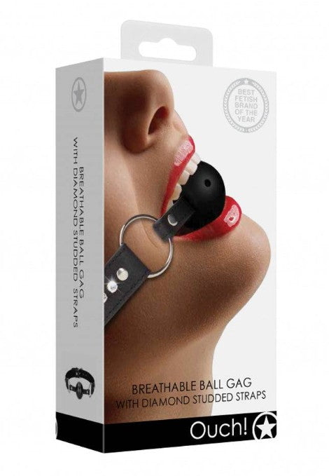 BREATHABLE GAG DIAMOND - OUCH!
