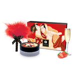 SHUNGA POUDRE DE MASSAGE VIN PÉTILLANT FRAISE