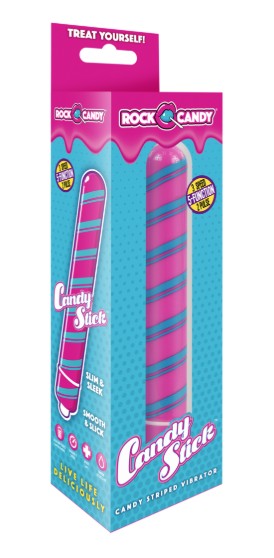 ROSE - CANDY STICK - VIBRATEUR